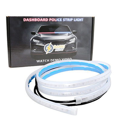 Universal Two Color Waterproof Car Door Warning Led Light 12V 120cm