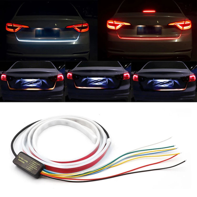 Streamer Waterproof Car Headlight Led Tube Strip Emergency Car Door Warning Light 1.2m/1.5m