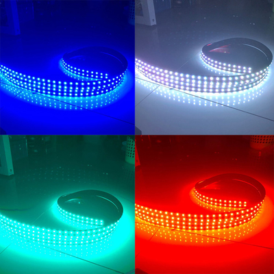 Colorful Voice Control Ambience Car Headlight Led Strip Decorative RF Rgb 5050