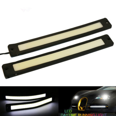 Daytime Drl Driving Car Headlight Led Tube Strip Cob 12V