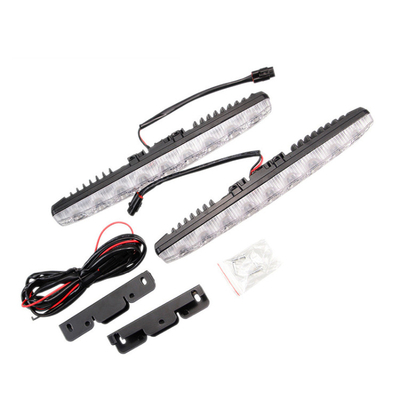 Aluminium Automobile Drl Car Headlight Led Tube Strip Two Color With ABS Lens