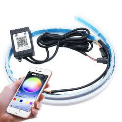 Waterproof 5050 Car Headlight Led Tube Strip / Led Tail Lights Strips  45cm 60cm