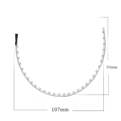 IP 67 LED Car Ambient Lights APP Control Headlight Angel Eye Kits 360 Degree SMD Demon Halo Rings Kit