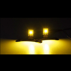 Mini Car Auto Motorcycle Modified Angel Devil Eyes Headlight T Shape 5W IP67