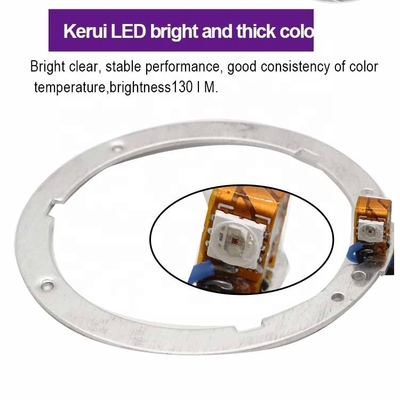 DRL RGB Halo Rings Car Interior Led Ambient Lights CCFL Angel Devil Eyes 80mm 95mm 105mm 110mm