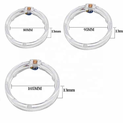 DRL RGB Halo Rings Car Interior Led Ambient Lights CCFL Angel Devil Eyes 80mm 95mm 105mm 110mm