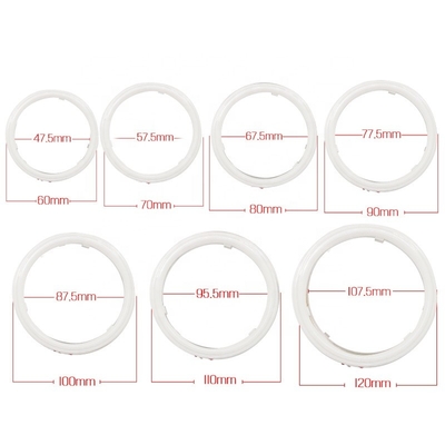 Cotton Light Cob Led Angel Eyes Car Headlight Aperture 70MM RED BLUE Fog Lamp 12-18V 60MM 80MM