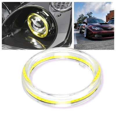 Cob Led Angel Eye 70mm Headlamp Angel Eyes 12-18V For BMW - Europe