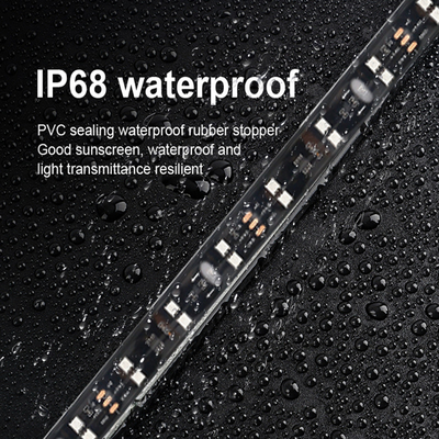 24V 5050 SMD 5A 2.4m Car Interior Atmosphere Lights With Remote Strobe For Van Truck