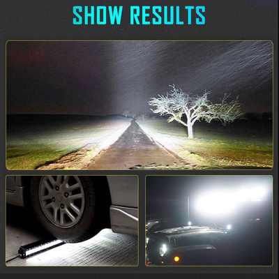 Dual Row LED Light Bar For Car 200W - 1000W Aluminum Profile
