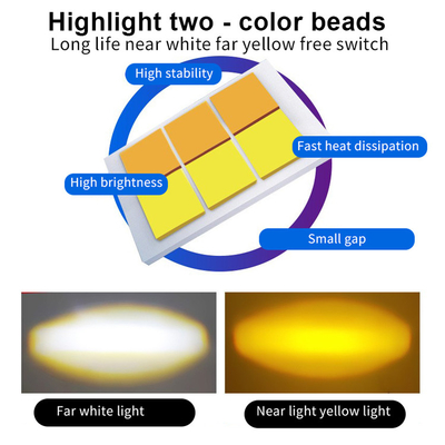 High Low Beam Motorcycle LED Headlamp Kit Bulb Type Motorcycle Driving Headlight Bulb