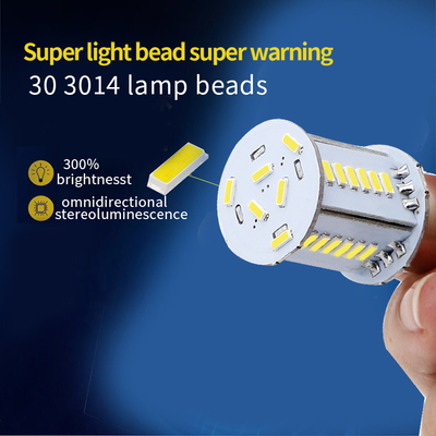 Customizable Automotive LED Turn Signals 3014 30SMD S25 1156 BA15S BAU15S BAY15D Tail Lamp