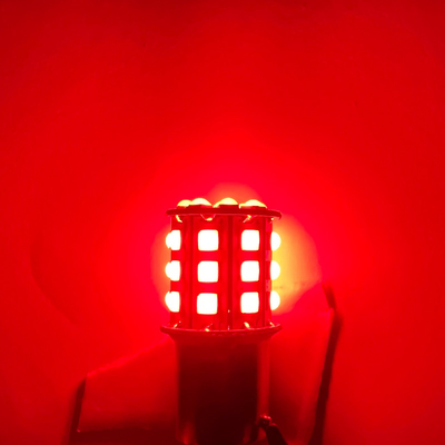 Long Lasting White LED Turn Signals For Cars 12V Aluminum Alloy Body White Yellow Red 3030 33SMD
