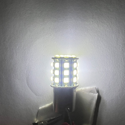 Long Lasting White LED Turn Signals For Cars 12V Aluminum Alloy Body White Yellow Red 3030 33SMD