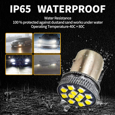 1156 LED Brake Turn Indicators Ultimate Solution for Turn Signal Function LED Bulb 1156 W21/5W 1157 BAY15D P21/5W LED
