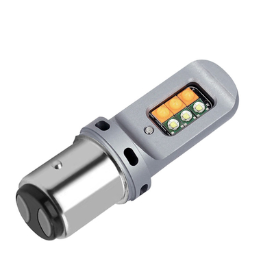 Long-Lasting 5W LED Brake Turn Signal Lights with 1156 Universal 12smd LED Bulbs 1156 P21W BA15S PY21W 3157 7443 Canbus