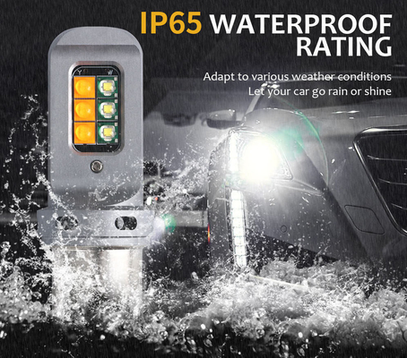 Long-Lasting 5W LED Brake Turn Signal Lights with 1156 Universal 12smd LED Bulbs 1156 P21W BA15S PY21W 3157 7443 Canbus
