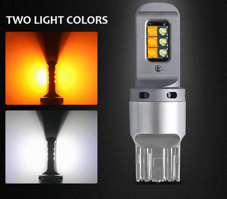 Long-Lasting 5W LED Brake Turn Signal Lights with 1156 Universal 12smd LED Bulbs 1156 P21W BA15S PY21W 3157 7443 Canbus