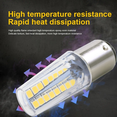 1157 32SMD Amber LED Brake Turn Signal Lights LED Bulb Car Tail Stop Turn Signal Reversing For Motorcycle