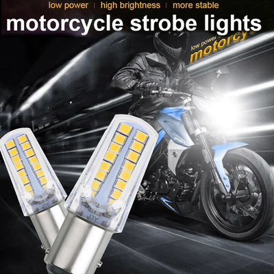 1157 32SMD Amber LED Brake Turn Signal Lights LED Bulb Car Tail Stop Turn Signal Reversing For Motorcycle
