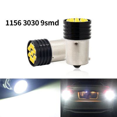 1157 BAY15D LED P21/5W 1156 BA15S P21W LED Bulbs 9 SMD 3030 R5W R10W Car Reverse Light Brake Tail Lamp