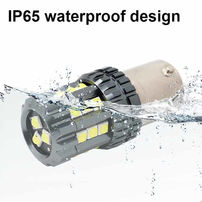 White LED Car Turn Signal Lights Auto 12V 24V 2835 45SMD 1156 1157 T25 3156 3157 T20 7440 7443 Canbus Bulbs Car Led