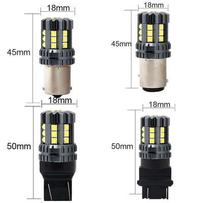 White LED Car Turn Signal Lights Auto 12V 24V 2835 45SMD 1156 1157 T25 3156 3157 T20 7440 7443 Canbus Bulbs Car Led