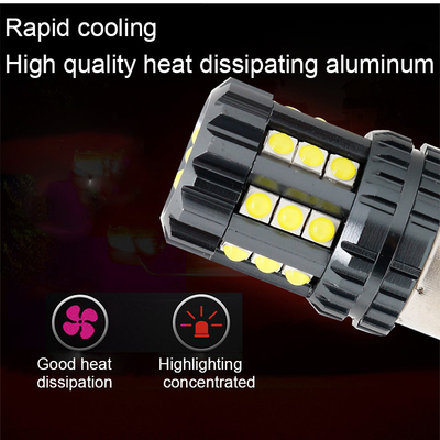 White LED Car Turn Signal Lights Auto 12V 24V 2835 45SMD 1156 1157 T25 3156 3157 T20 7440 7443 Canbus Bulbs Car Led