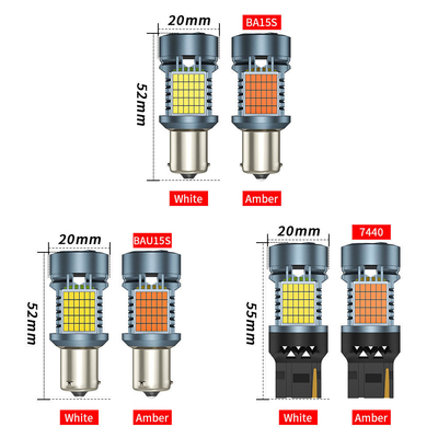 LED Bulb with Canbus 2016 120SMD T20 1156 1157 3156 3157 LED Turn Signal Brake Lights with Fan Auto Lamp