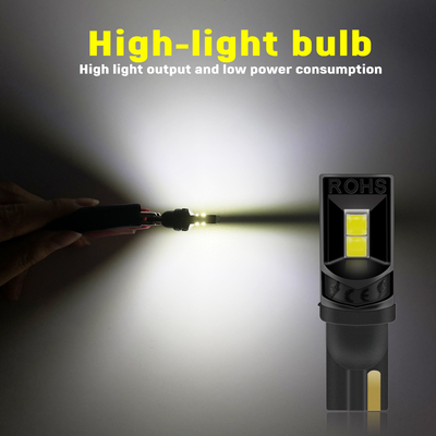 360 Degree LED Light Bulbs T10 194 168 147 W5W 3030 Car LED Interior Bulbs Error Free License Plate Light
