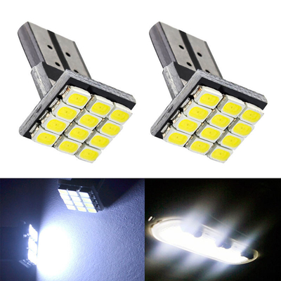 Power 9W LED Light Bulbs Waterproof IP67 360 Degree Automotive Light 12v T10 12SMD 1206 3020 Reading Light License Plate