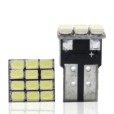 Power 9W LED Light Bulbs Waterproof IP67 360 Degree Automotive Light 12v T10 12SMD 1206 3020 Reading Light License Plate