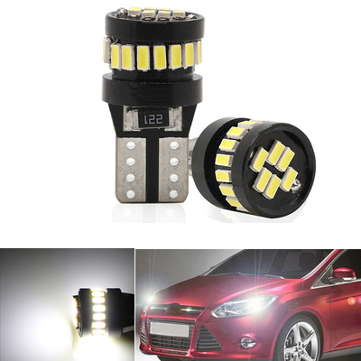 3014 LED Chip Automotive Light Bulbs White Light 360 Degrees Beam Angle T10 3014 24smd Constant Current Bright Led Bulb