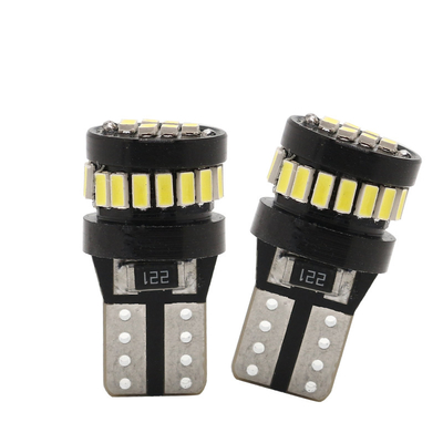 3014 LED Chip Automotive Light Bulbs White Light 360 Degrees Beam Angle T10 3014 24smd Constant Current Bright Led Bulb