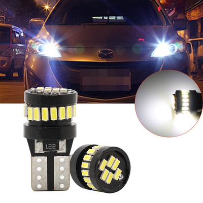 3014 LED Chip Automotive Light Bulbs White Light 360 Degrees Beam Angle T10 3014 24smd Constant Current Bright Led Bulb