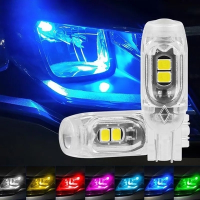 360 Degrees LED Light Bulb Automotive License Plate Light T10 2835 3030 5smd LED Highlight 5W5 Nonpolar Small Width Lamp