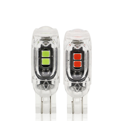 360 Degrees LED Light Bulb Automotive License Plate Light T10 2835 3030 5smd LED Highlight 5W5 Nonpolar Small Width Lamp