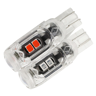 360 Degrees LED Light Bulb Automotive License Plate Light T10 2835 3030 5smd LED Highlight 5W5 Nonpolar Small Width Lamp
