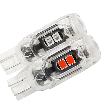 360 Degrees LED Light Bulb Automotive License Plate Light T10 2835 3030 5smd LED Highlight 5W5 Nonpolar Small Width Lamp