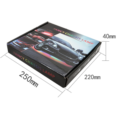 Automotive LED Interior Lights Multi Color Remote Control Flexible ABS 12V Car LED Strip Light