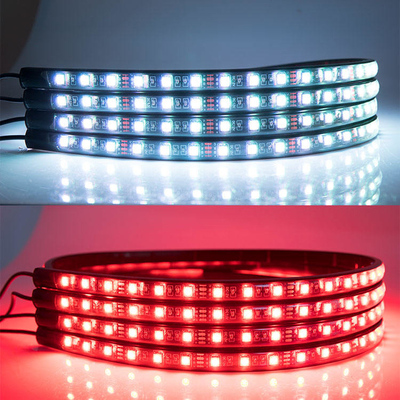 Automotive LED Interior Lights Multi Color Remote Control Flexible ABS 12V Car LED Strip Light