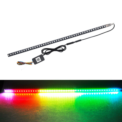 Universal ABS Car Interior LED Lights Waterproof 56CM Car Flash Strobe Light Knight Rider Scanner Light