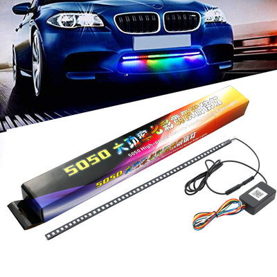 Universal ABS Car Interior LED Lights Waterproof 56CM Car Flash Strobe Light Knight Rider Scanner Light
