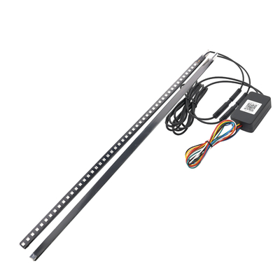 Universal ABS Car Interior LED Lights Waterproof 56CM Car Flash Strobe Light Knight Rider Scanner Light