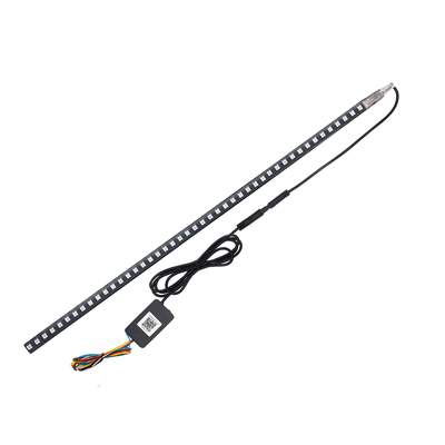 Universal ABS Car Interior LED Lights Waterproof 56CM Car Flash Strobe Light Knight Rider Scanner Light