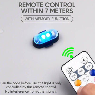 RGB Color LED Car Interior Atmosphere Lights Micro USB IP67 Wireless Remote Control