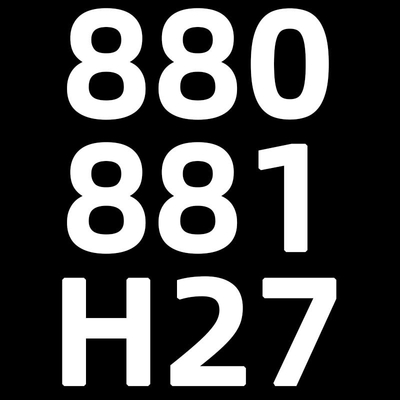 O3 12V 55W 12000 Lumen Automotive LED Headlight H1 H3 H4 H7 H11 9005 9006 D2H Led Headlight Bulb