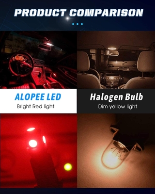 194 Automotive LED Light Bulbs 6500K Wedge T10 SMD 5050 Chips