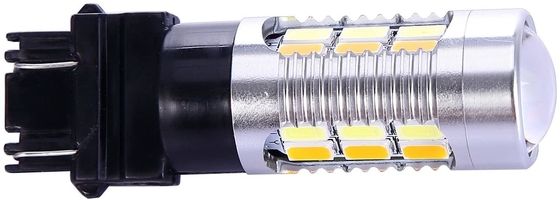 3157 3057 3357 4157 LED Brake Turn Signal Lights  Amber Switchback 22 SMD with Projector