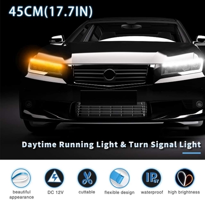 IP67 DC 12V Cree LED Passing Light 4.5 Inch  Motorcycle Projector Driving Lamp